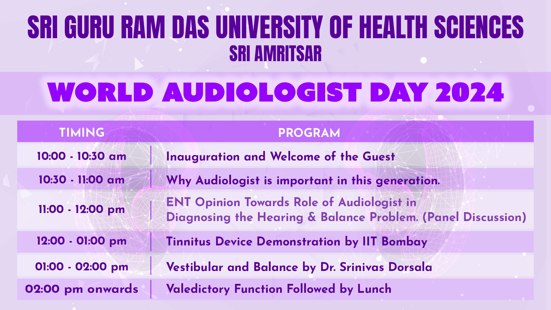 World Audiologist Day 2024